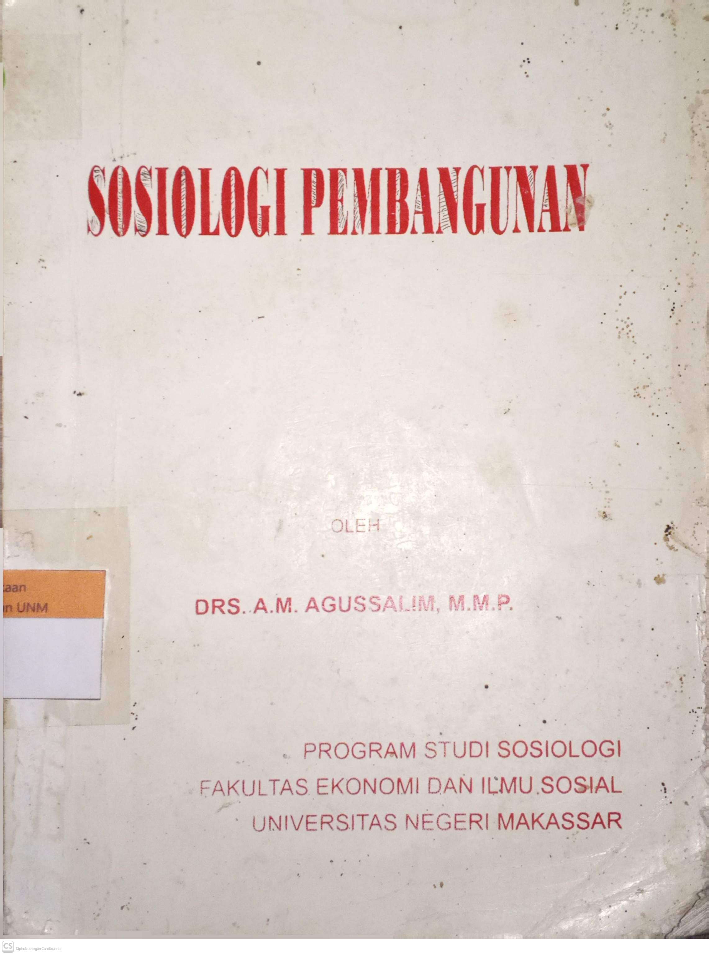Sosiologi Pembangunan