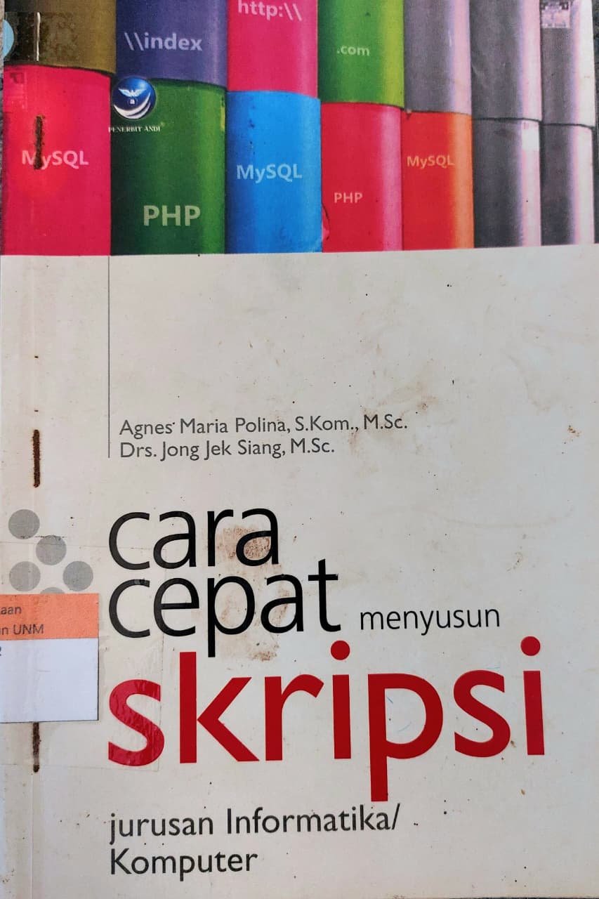 Cara Cepat Menyusun Skripsi Jurusan Informatika/komputer