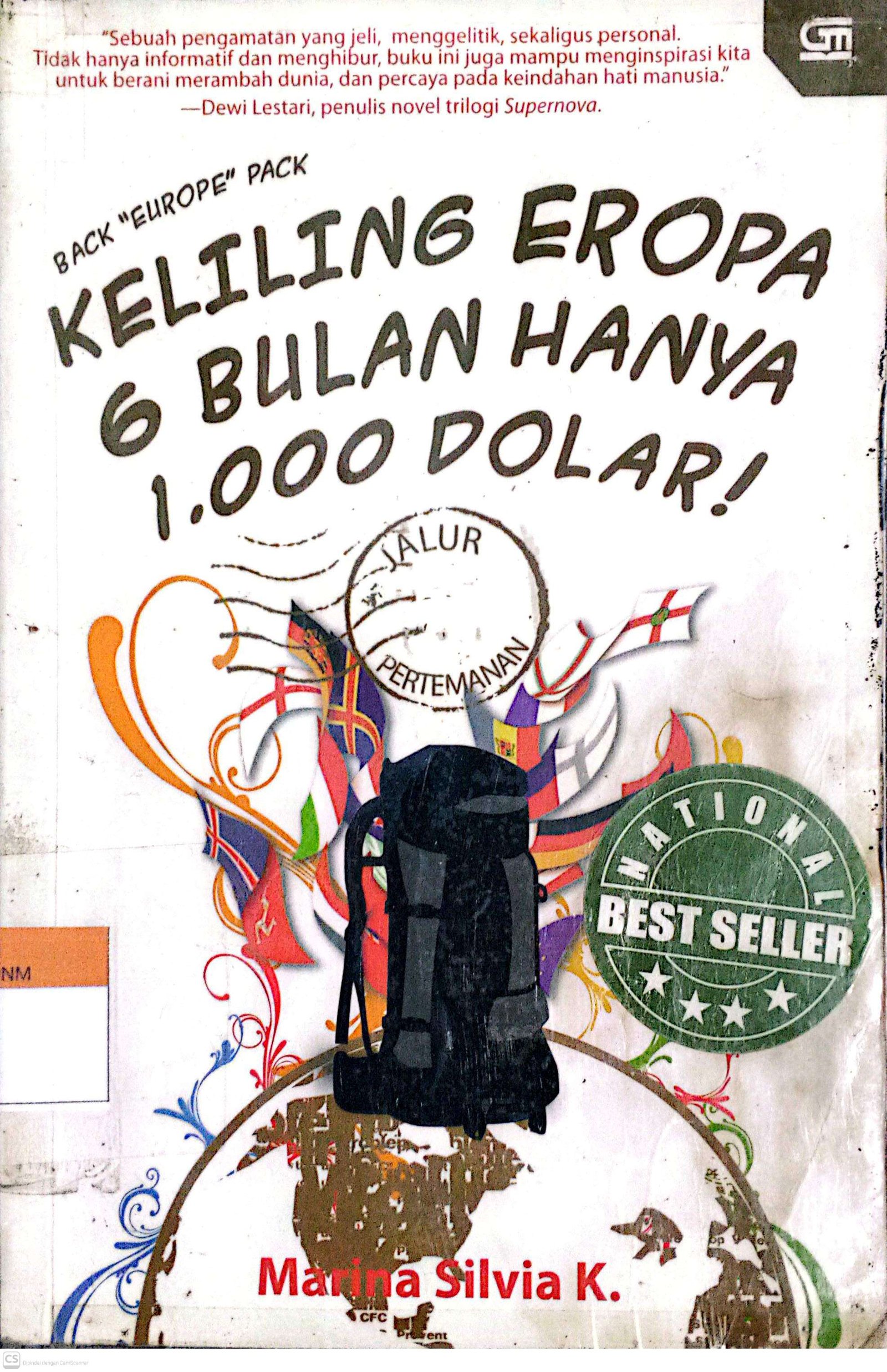 Keliling Eropa 6 Bulan Hanya 1.000 Dolar